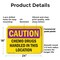 Signmission Radiation & Laser Sign, 18 in H x 24 in W, Plastic, Rectangle OS-2PACK-CR-P-1824-L-10134 - alternate 4